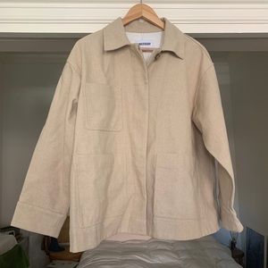 Weekday linen chore jacket